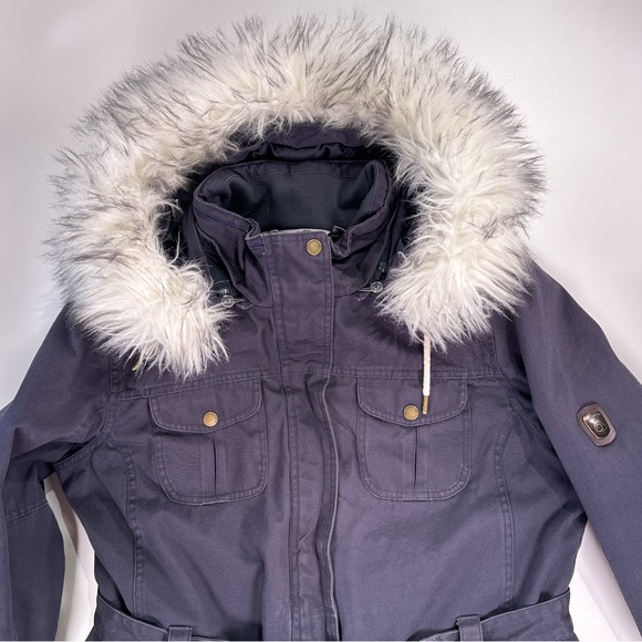 Craghoppers Women’s Aquadry Utility Parka Faux Fur Hood 14 - Picture 3 of 16